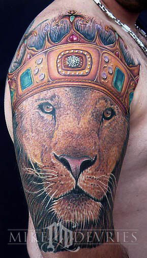 Mike DeVries - Lion King Tattoo
